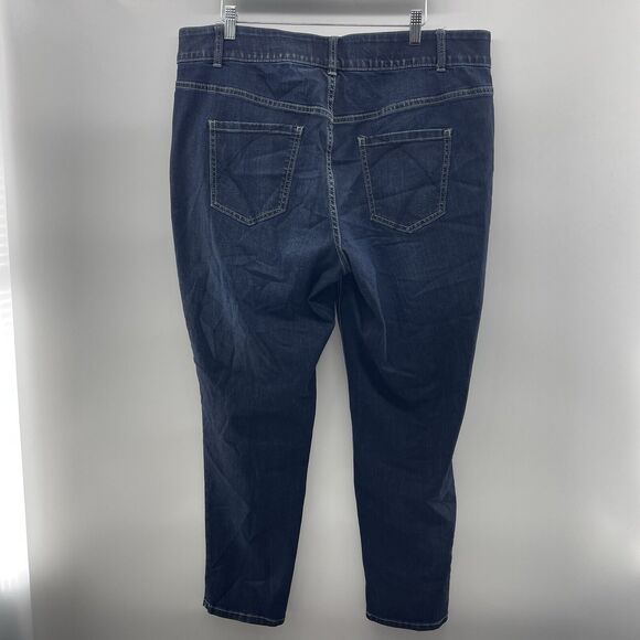 Lane Bryant Plus 20 Skinny Jean Tighter Tummy Technology Fit High Rise Stretch - Picture 4 of 15